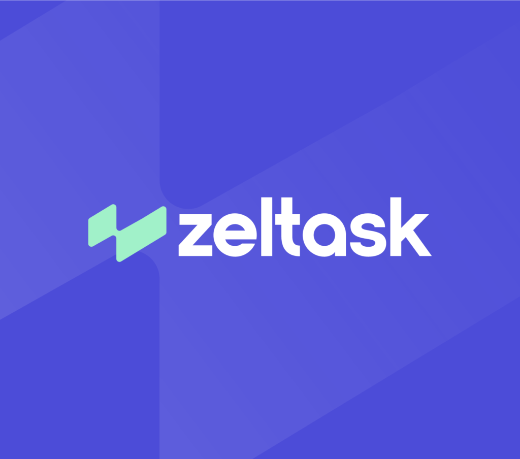 zeltask SaaS brand identity and logo design