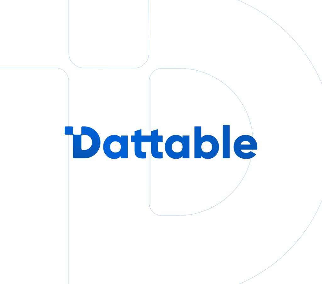 Dattable brand identity and logo design by Wishaq Akbar