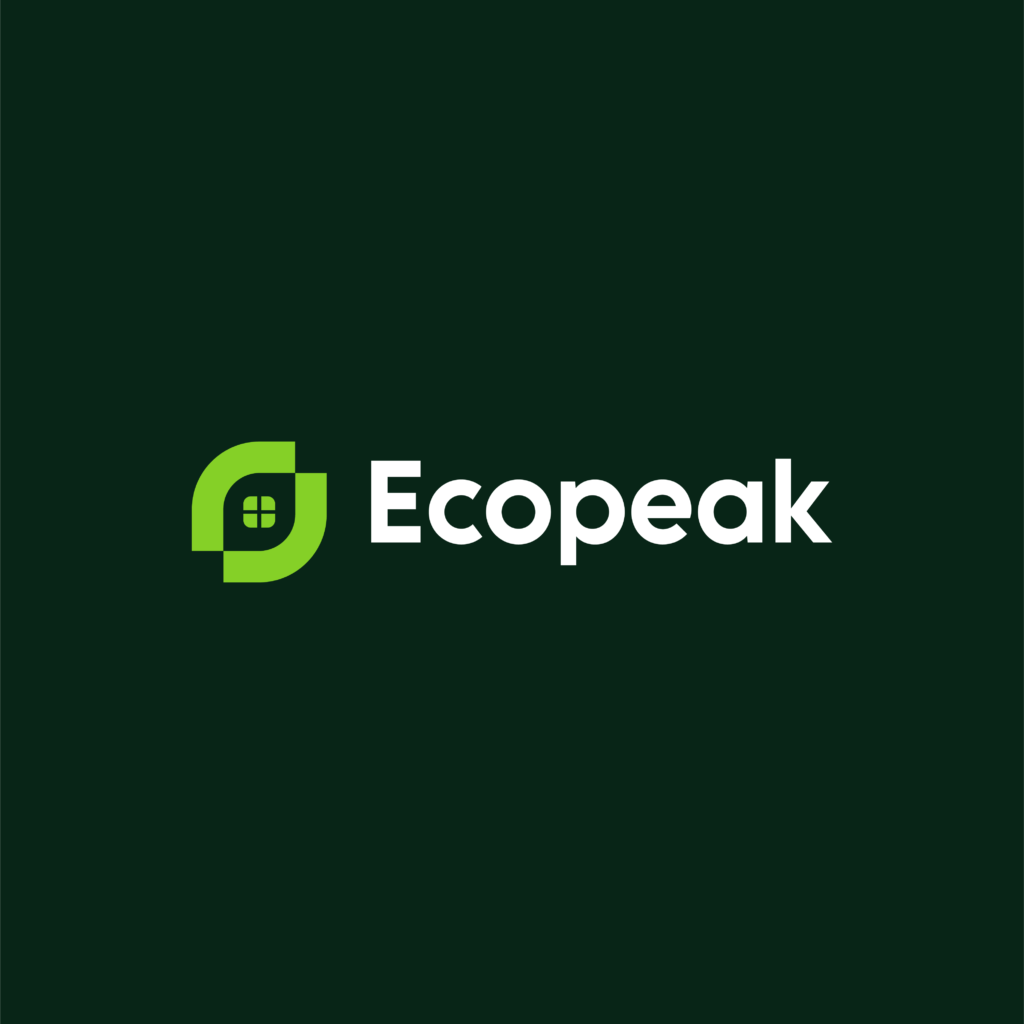 Ecopeak Logo_Logo with Dark BG